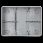 Коробка расп. КМ42441 о/п 150х110х70мм IP67 10вв. серая