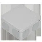 Коробка расп. КМ42455 о/п 100х100х50мм IP67 8 вв. серая
