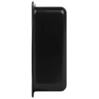 Коробка протяжная Y-996-200-200-80-54 металлическая У-996 с уплотнителем 200х200х80мм черная IP54