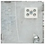Коробка расп. огн. ПС 75х75х28мм 2P 4мм2 IP44