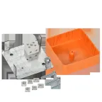 Коробка расп. огн. ПС 75х75х28мм 2P 4мм2 IP44