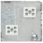 Коробка расп. огн. ПС 75х75х28мм 4P 4мм2 IP44