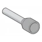 Гильза изолированная 0.75мм.кв