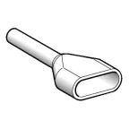 Двойной кабельный оконечник