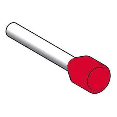 НАКОНЕЧНИК ДЛИНН 1ММ2 КРАСНЫЙ