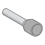 Гильза изолированная 4.0мм.кв