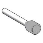 НАКОНЕЧНИК ДЛИНН 4ММ2 СЕРЫЙ