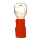 Наконечник кабельный НКИ 1.5-6 с изолированным фланцем красный (100шт)