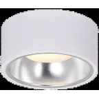 LIGHTING Светильник 4017 накладной потолочный под лампу GX53 белый/хром IEK