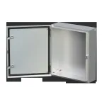 Взрывозащищенный корпус из нержавеющей стали серии EJBS AISI 304 260х260х150мм (с дверцей)