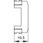 BRAVA Розетка компьютерная RJ45 (разъем PcNet) 1 модуль категория 5е белая