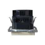 BRITE Розетка с заземлением с защитными шторками 16А с USB A+C 18Вт РЮш11-1-БрКр бежевый