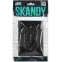 SKANDY Розетка 2-местная с заземлением без защитных шторок 16А в сборе SK-R08Bl черный IEK