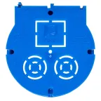 Коробка установочная сборная оконечная КМТ-010-4005 для твердых стен (71х45) с саморезами