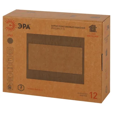 Корпус пластиковый ЩРН-П-12 BOXF 12_O IP41 дуб