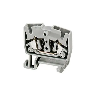 МИНИ КЛЕММНИК ПРУЖ,15MM DIN,ПРОХОД, 2ТЧК, 2,5ММ?,СЕРЫЙ