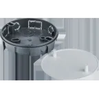 Коробка NSS-DB-SW-68-15-BL распаячная скрытого монтажа для твердых стен с крышкой черная d68х15