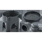 Коробка NSS-IB-SW-70-72-4-BL установочная для монолитного строительства черная d70х72