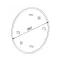 Крышка для коробки установочной 87мм IP40