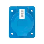 Розетка кабельная 32А 2Р+Е IP44 скрытая 220В 423