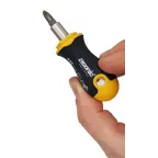 Отвертка под биты 1/4'' Ergonic Stubby