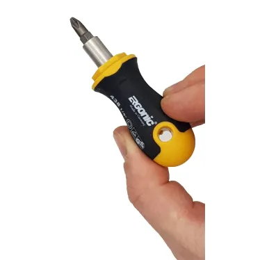 Отвертка под биты 1/4'' Ergonic Stubby