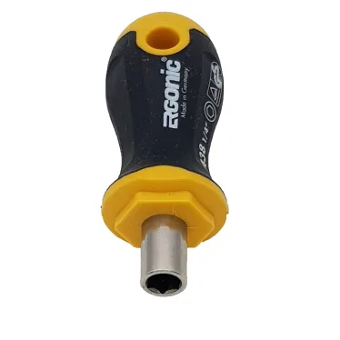 Отвертка под биты 1/4'' Ergonic Stubby