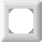 W59 Рамка 1 пост IP44 белая