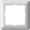 W59 Рамка 1 пост бежевая