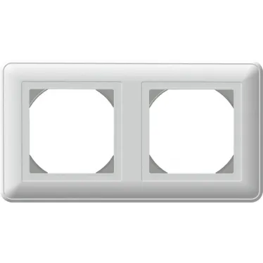 W59 Рамка 2 поста IP44 белая