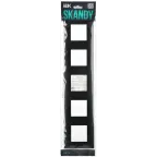 SKANDY Рамка 5-местная SK-F05Bl черный IEK