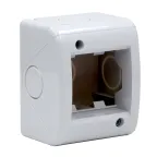 VIVA Коробка модульная настенная для электроустановочных изделий IP40 2 модуля
