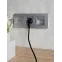 BRITE Розетка USB A+A 3.1А РЮ10-1-БрА алюминий