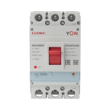 Автоматический выключатель YON MGS400 3P 240-300A 75kA