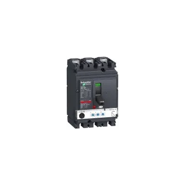 Выключатель автоматический NSX160F MICROLOGIC 2.2 100A 3P3D электронный расцепитель