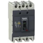 Выключатель автоматический трехполюсный 30А 25кА EZC100F