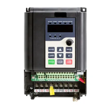 Преобразователь частоты V2000-S02P2G 2.2 кВт 220В с встроенным тормозным прерывателем и ЭМС фильтром