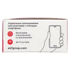 Умное реле в подрозетник 2-канальное Wi-Fi EKF Connect
