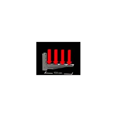 Консоль с опорой ML 100 мм облегченная