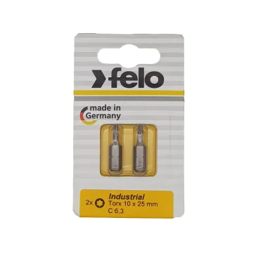 Бита Torx 10X25, серия Industrial, 2 шт в блистере
