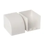 Заглушка (40х40) (4 шт) Plast Белый