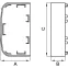 Заглушка 140х50 IN-Liner FRONT