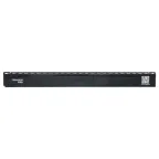 Органайзер кабельный TERACOM PRO с крышкой 19'' 1U пластиковый черный