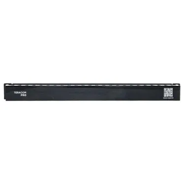 Органайзер кабельный TERACOM PRO с крышкой 19'' 1U пластиковый черный