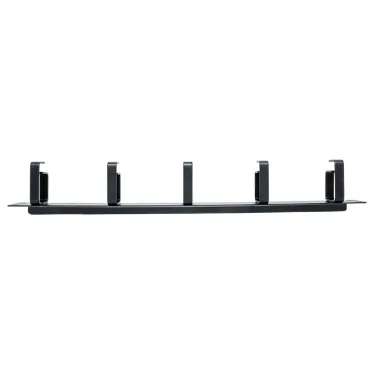 Органайзер кабельный TERACOM PRO 1U 5 колец чёрный