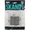SKANDY Выключатель жалюзи 10А SK-V12Gr серый IEK