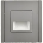 FORTE@PIANO Подсветка LED встраиваемая FP557 сталь IEK