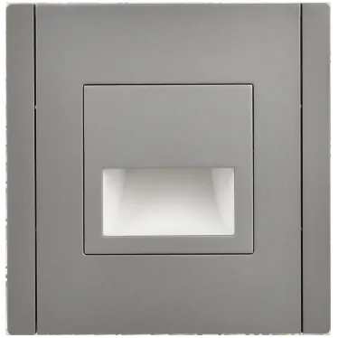 FORTE@PIANO Подсветка LED встраиваемая FP557 сталь IEK