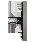 FORTE@PIANO Подсветка LED встраиваемая FP557 сталь IEK