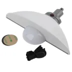 Ночник - светильник светодиодный NLED-488-1W-MS-W настенный на батарейках с пультом белый